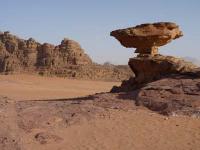 Champignon Wadi Rum, Jordanie